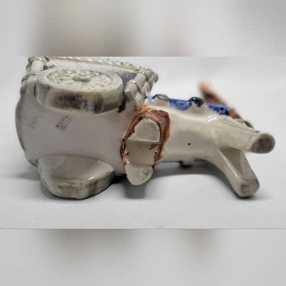 Art Deco donky and cart planter mid century modern collectible occupied Japan - Picture 6 of 7